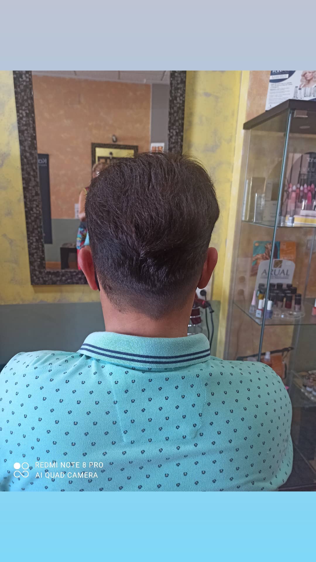 Corte clásico con degradado bajo